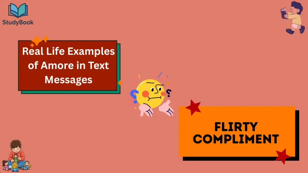 Real Life Examples of Amore in Text Messages