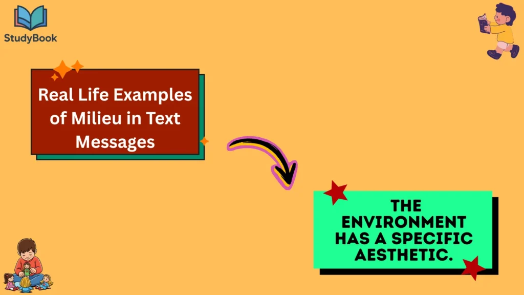 Real-Life Examples of Milieu in Text Messages