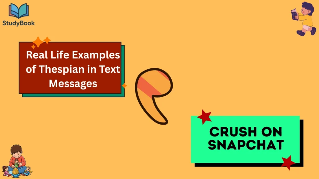 Real Life Examples of Thespian in Text Messages