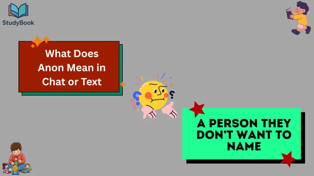 What Does Anon Mean in Chat or Text