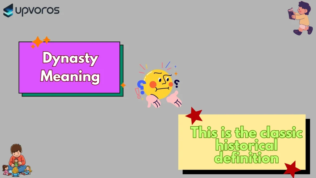 What Does Dynasty Mean in Chat or Text
