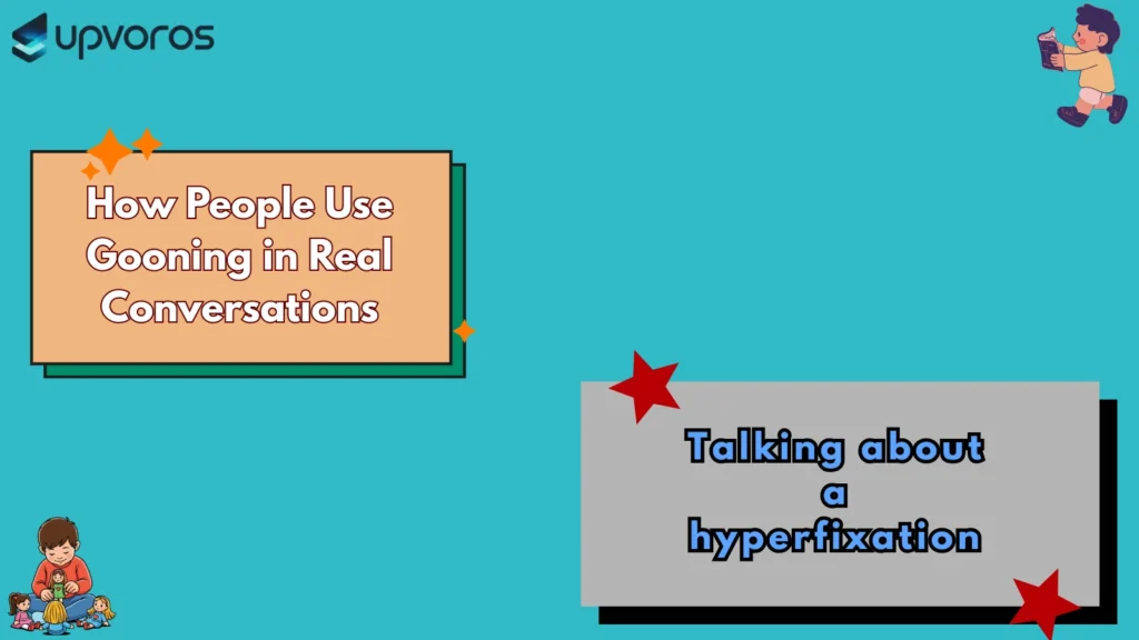 How People Use Gooning in Real Conversations