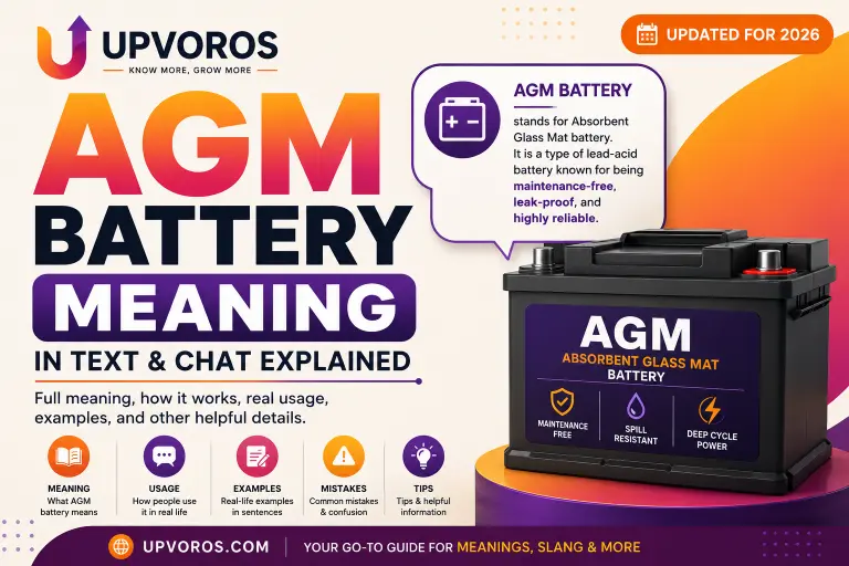 agm battery meaning